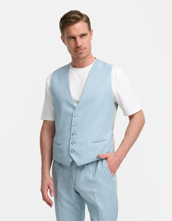 Zuitable gilet blauw