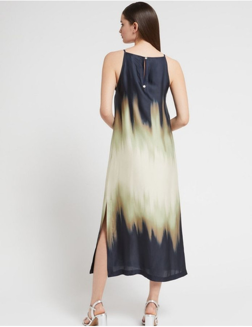 Otto D'ame lang kleed multicolor