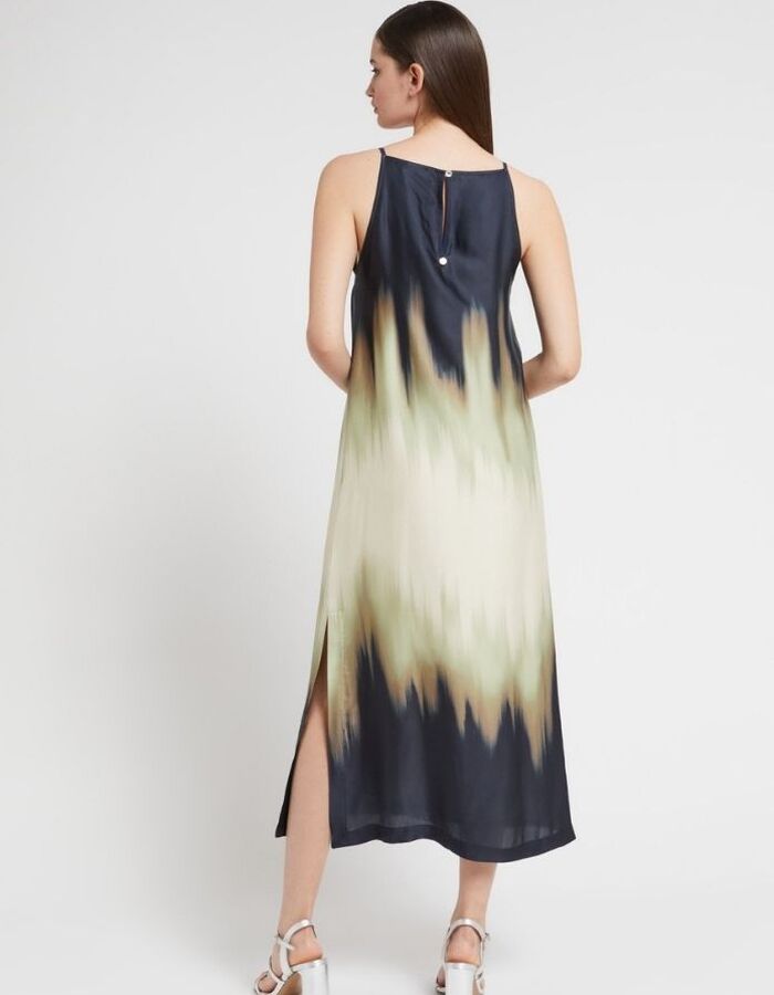 Otto D'ame lang kleed multicolor
