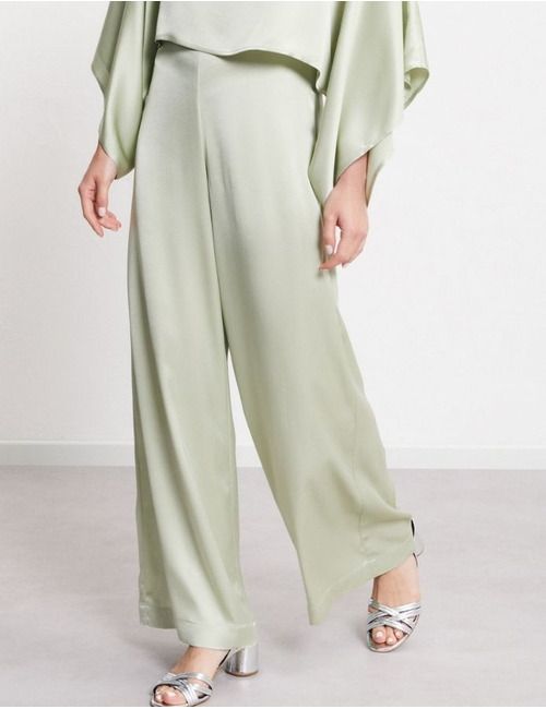 Otto D'ame geklede broek groen