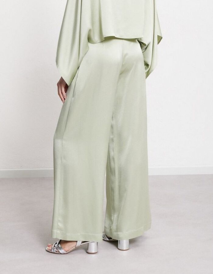 Otto D'ame geklede broek groen