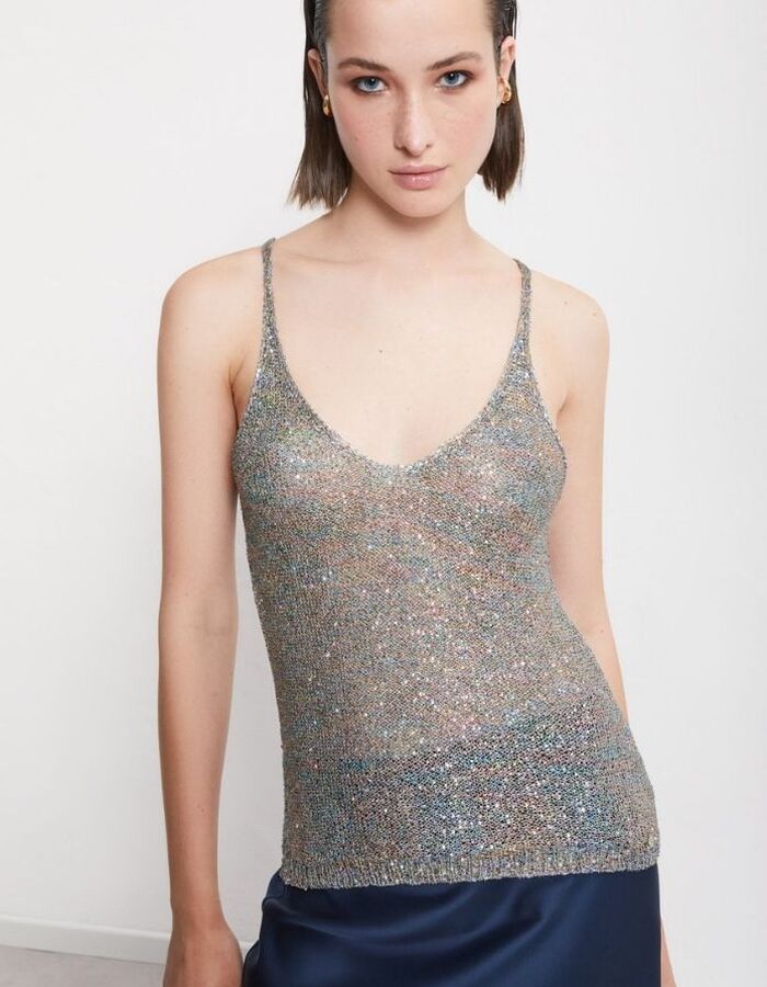 Otto D'ame tops multicolor