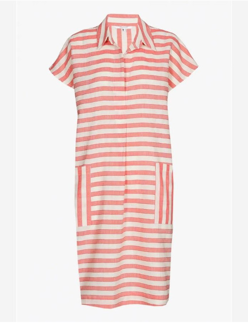 Xandres kort kleed rood