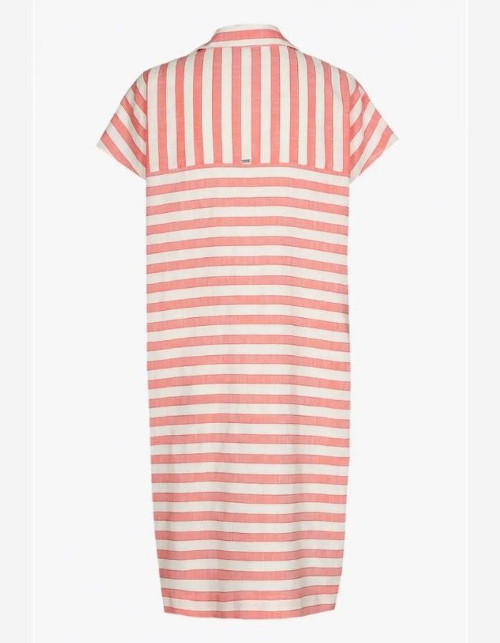 Xandres kort kleed rood