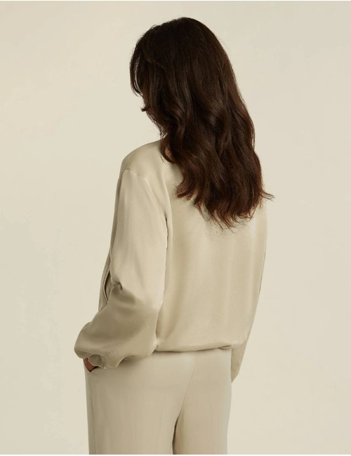Beaumont bomberjas beige
