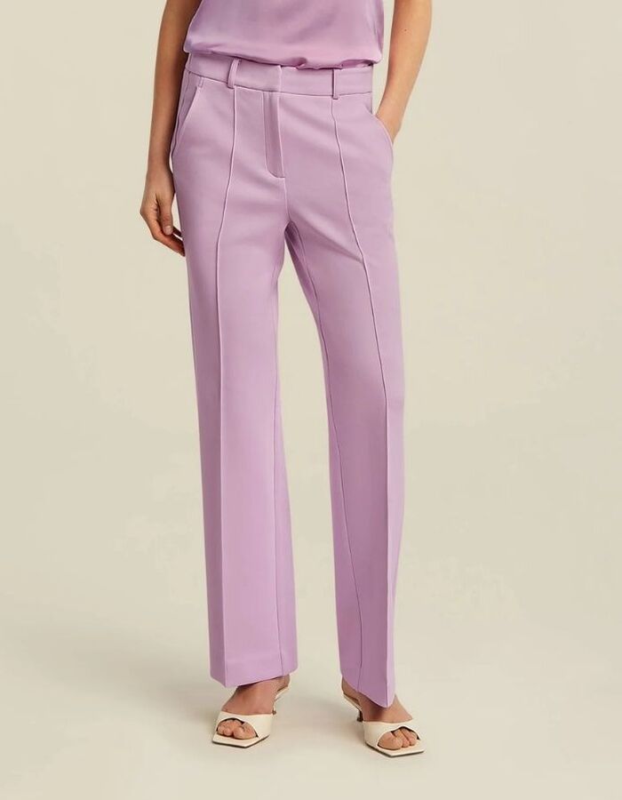 Beaumont geklede broek roze