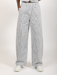 Drykorn broek met elatische band wit