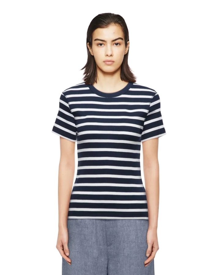 Drykorn t-shirt korte mouw marine