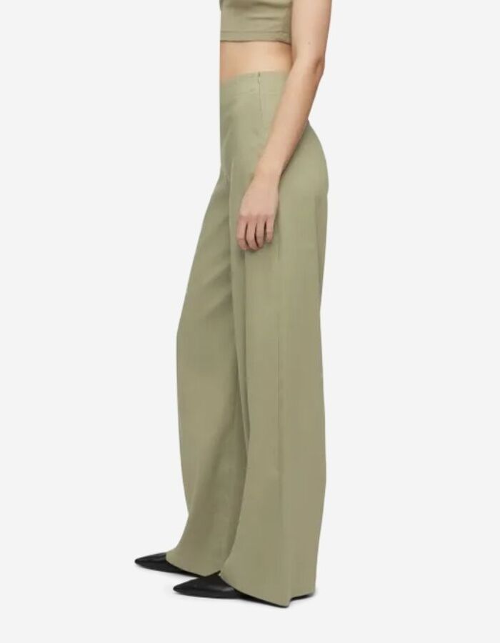 Drykorn geklede broek kaki