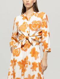 Luisa Cerano 3/4 mouw bloes ecru
