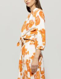 Luisa Cerano 3/4 mouw bloes ecru