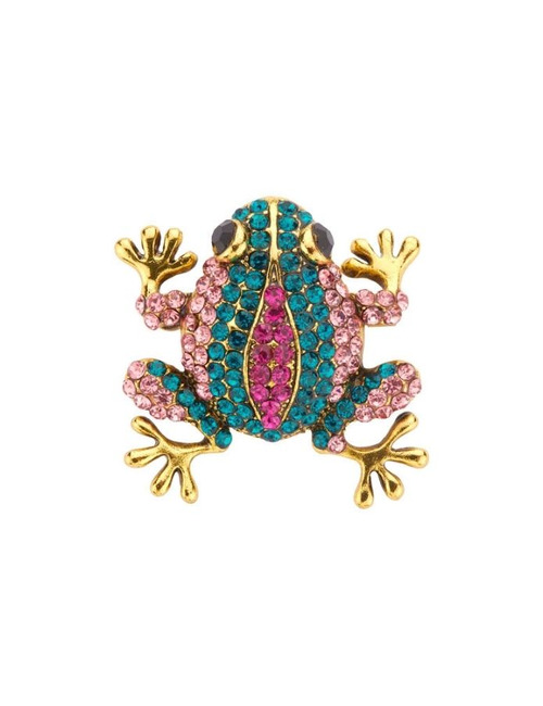 Les Cordes broche multicolor