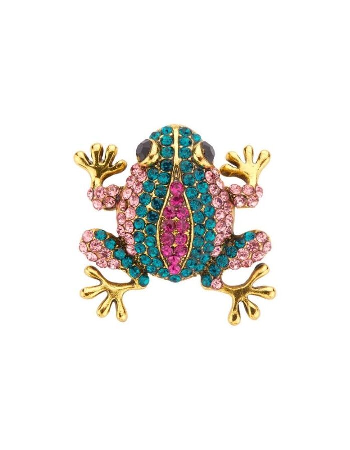 Les Cordes broche multicolor