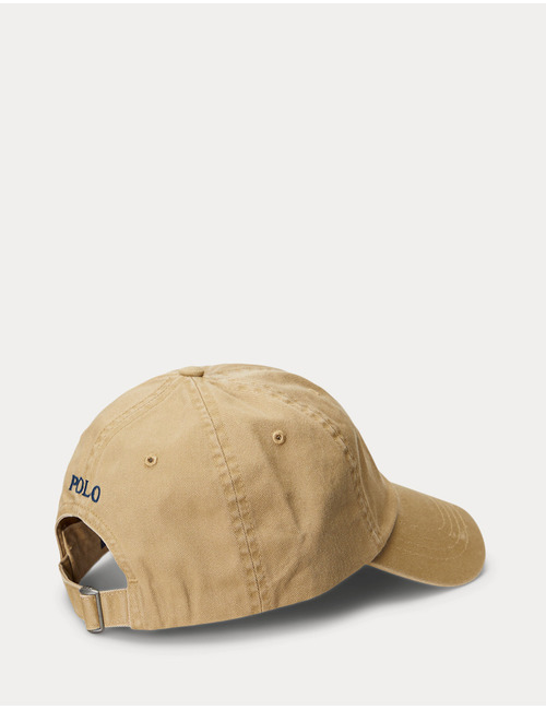 Polo baseballpet met geborduurde Pony en Better Cotton™ twill