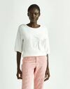 Xandres 3/4 mouw pull wit