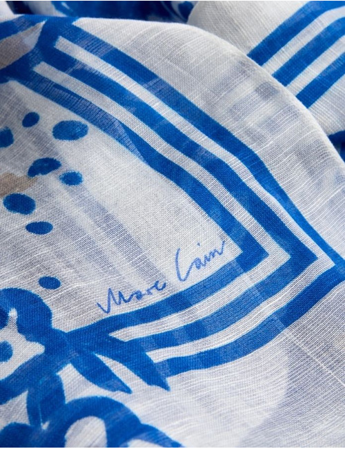 Marccain sjaals blauw