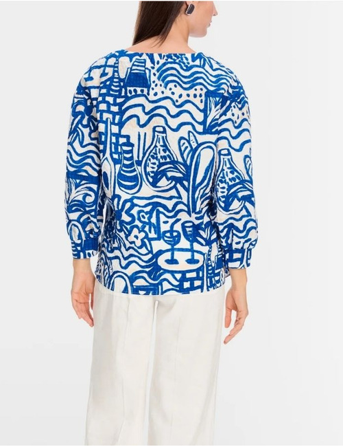 Marccain 3/4 mouw bloes wit