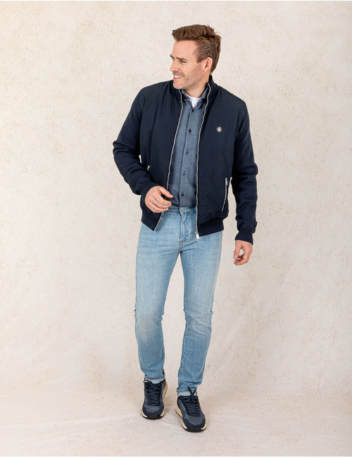 Regular-Fit Vest met Ritssluiting
