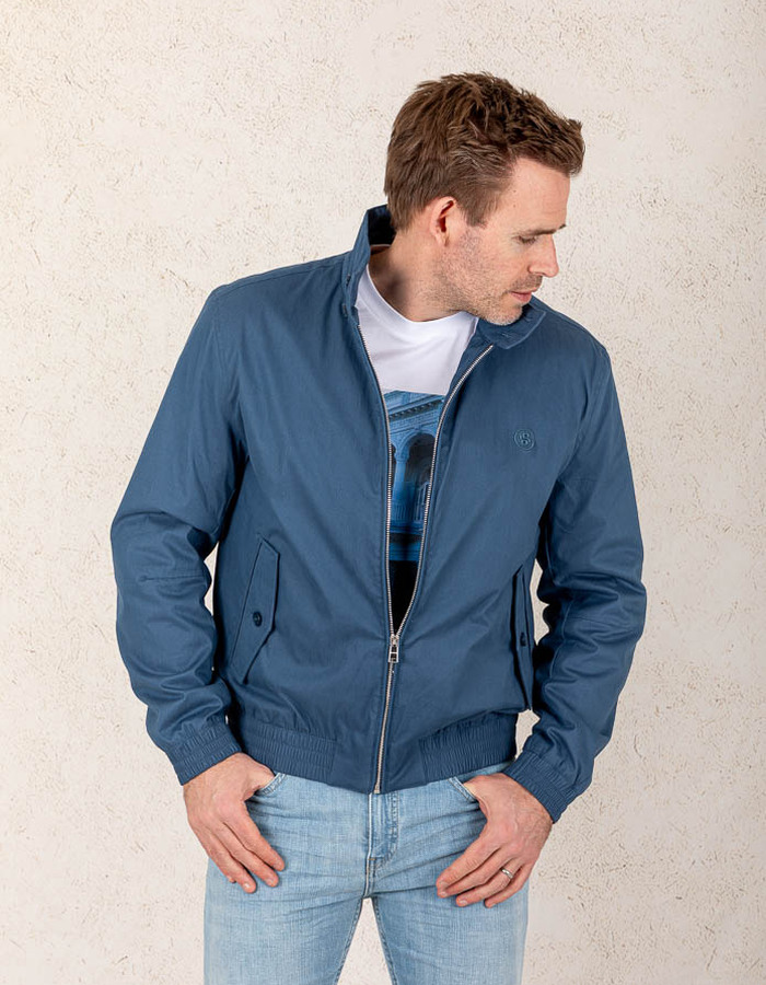 Regular-Fit Stretch Twill Jas