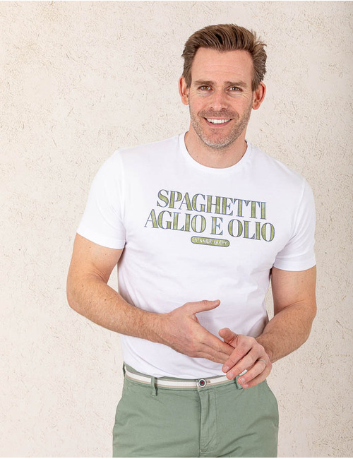 T-shirt Spaghetti Aglio E Olio
