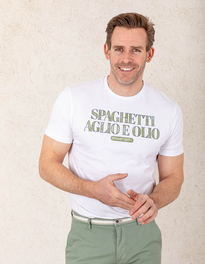 T-shirt Spaghetti Aglio E Olio