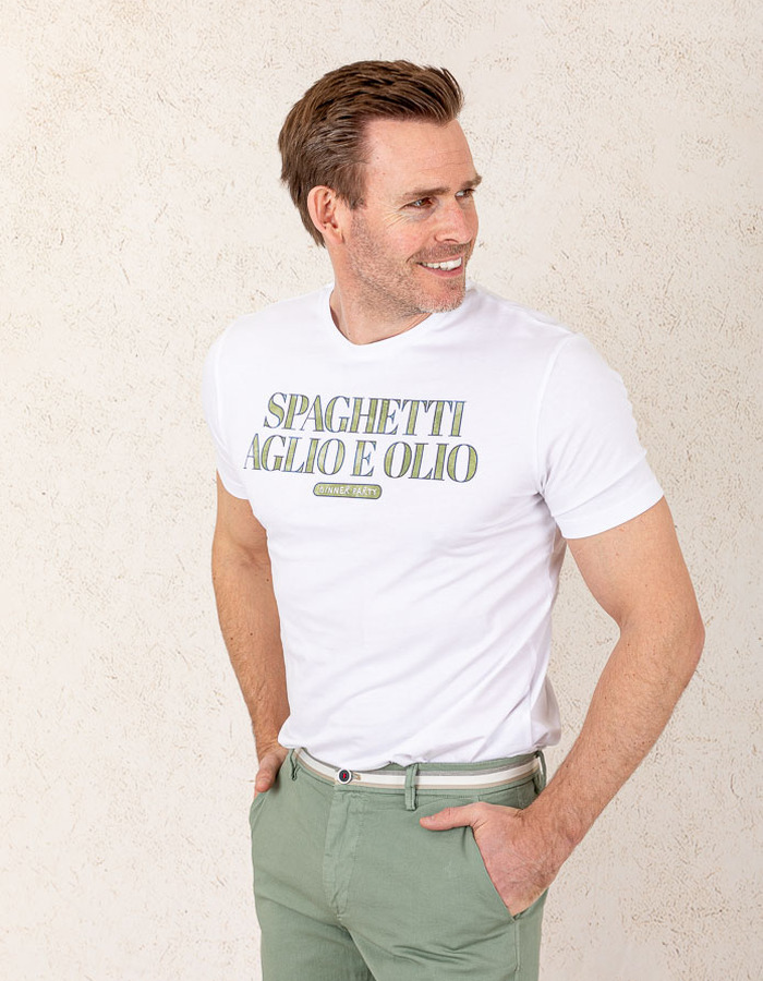T-shirt Spaghetti Aglio E Olio