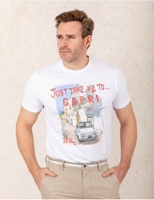 T-shirt Just Take me to Capri