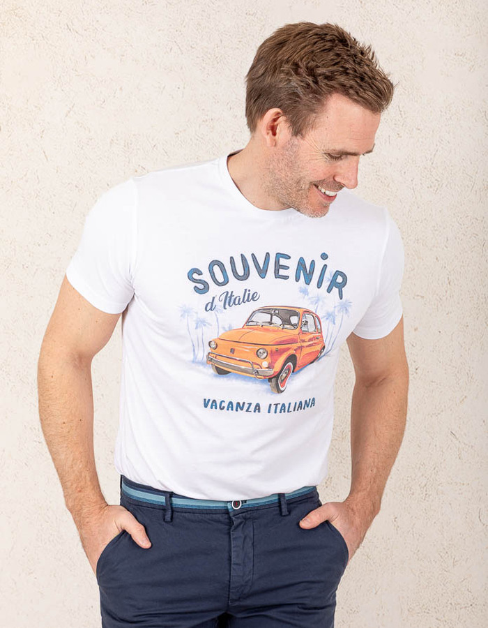 T-shirt Souvenir D'Italie Vacanza Italiana