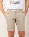 Modern Fit Torino Bermuda – Beige  