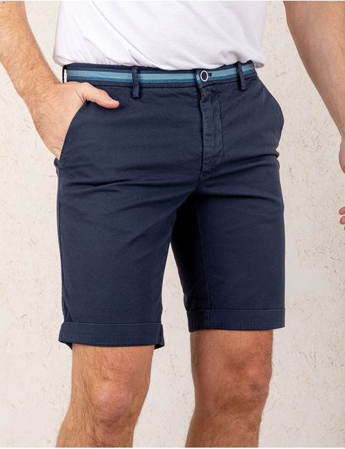 Modern Fit Torino Bermuda – Donkerblauw  