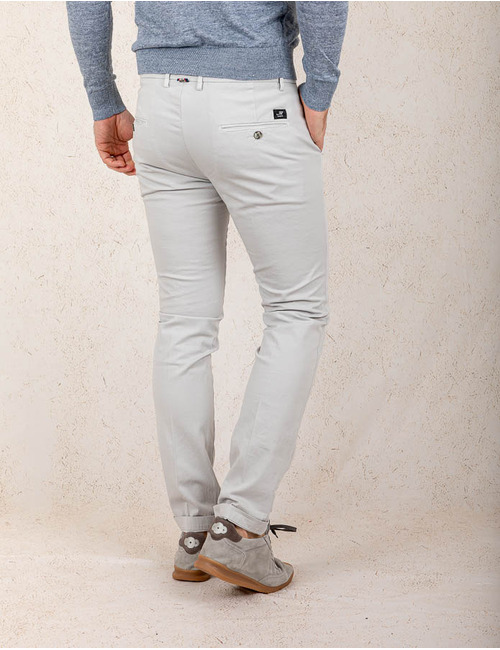 Modern Fit P. Torinostyle Broek – Lichtgrijs 