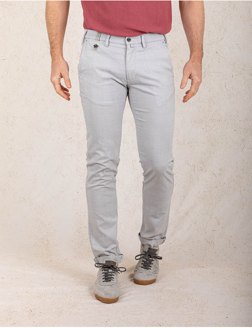 Mason's slim fit broek grijs