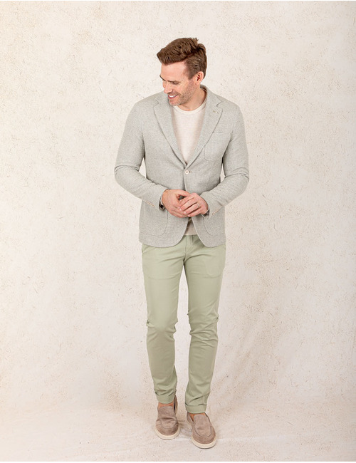 At.p.co slim fit blazer groen