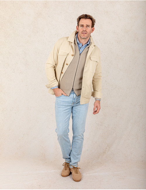 Overshirt beige