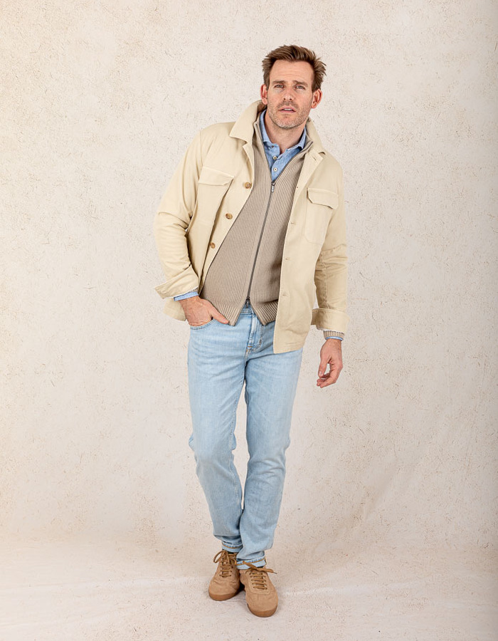 Overshirt beige
