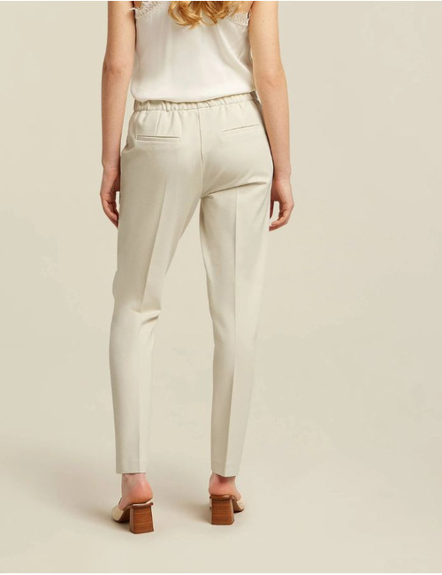 Beaumont geklede broek beige