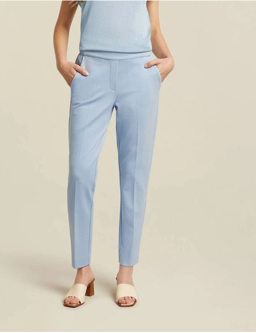 Beaumont geklede broek blauw