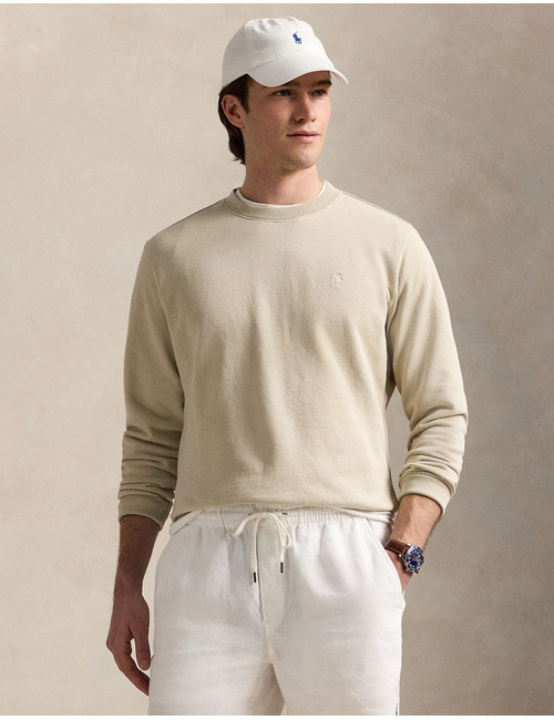 Loopback Fleece Sweatshirt – Lichtgewicht en Vintage Geïnspireerd  