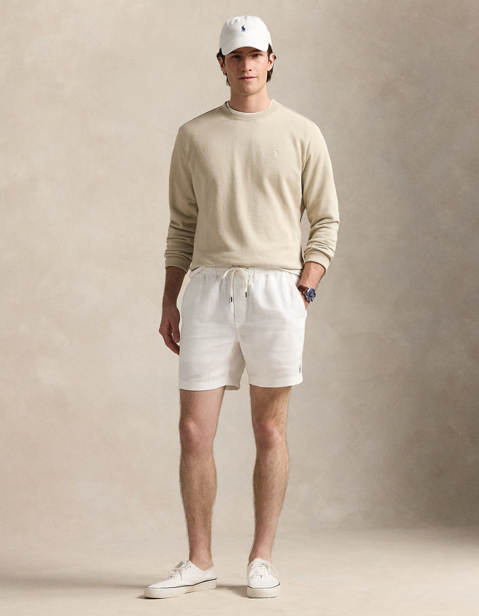 Loopback Fleece Sweatshirt – Lichtgewicht en Vintage Geïnspireerd  