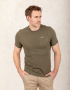 Standard fit t-shirt met borstzak