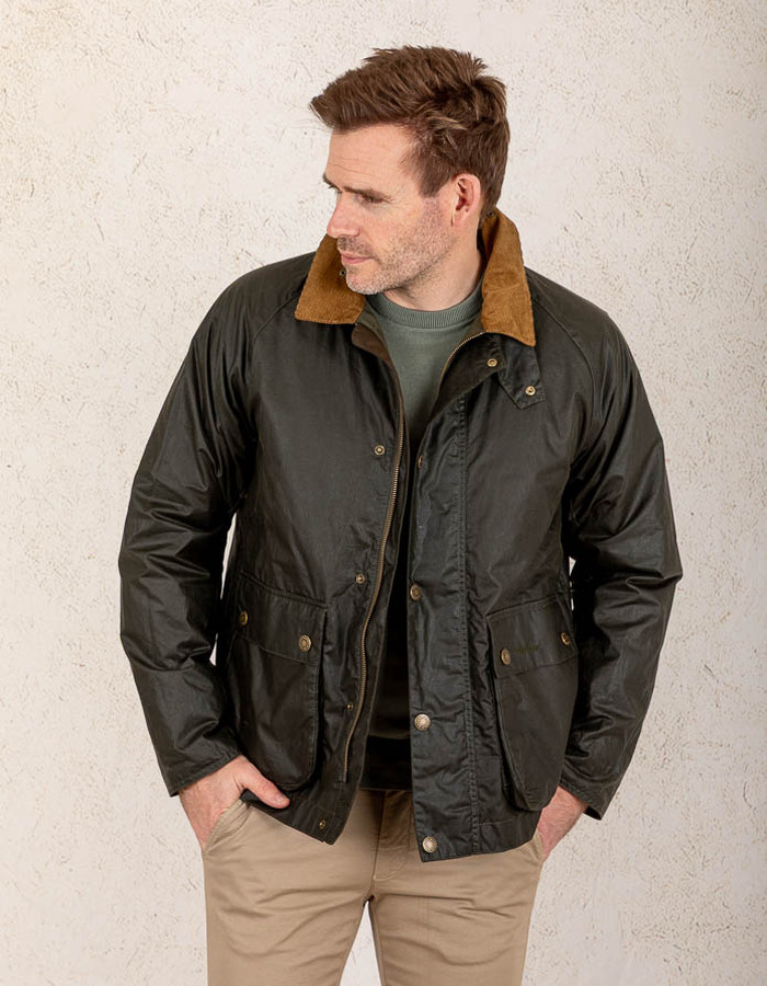 Waxed jacket