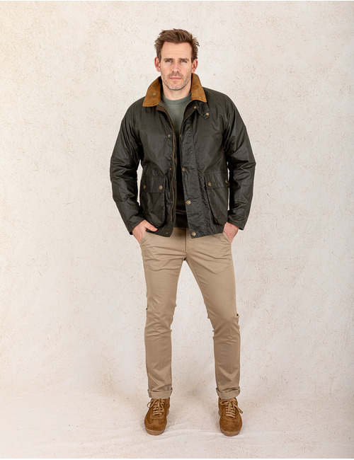 Waxed jacket