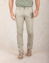 Modern Fit P. Torinostyle Broek – Lichtbeige Structuur  