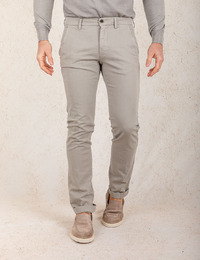 Mason's slim fit broek beige