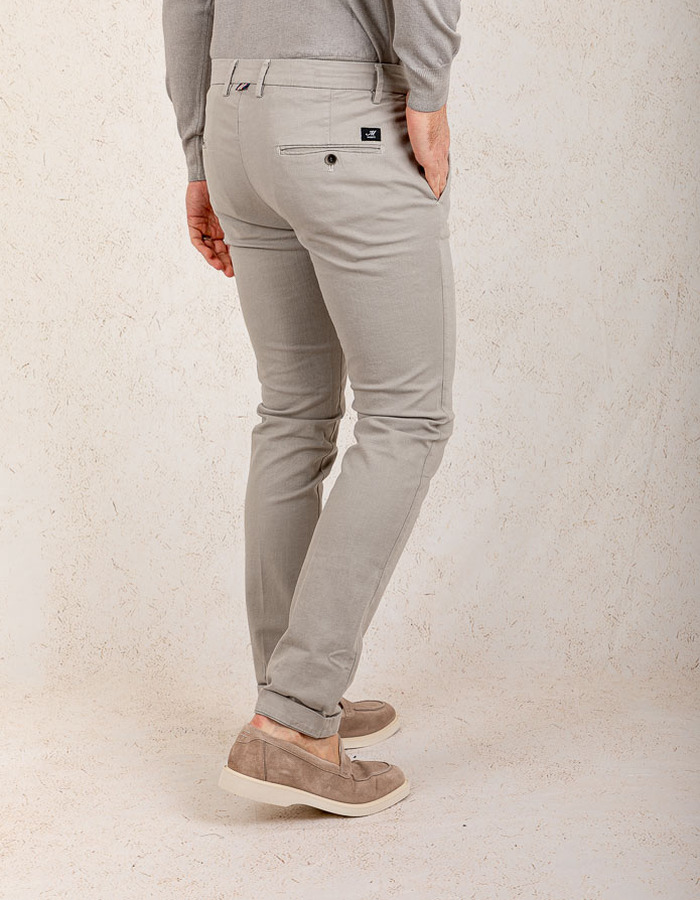 Mason's slim fit broek beige