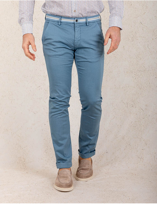 Modern Fit P. Torinostyle Broek – Blauw  