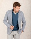 Slim Fit Blazer – Blauw  