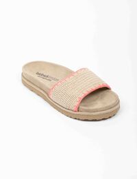 Laidback Londen flipflops roze