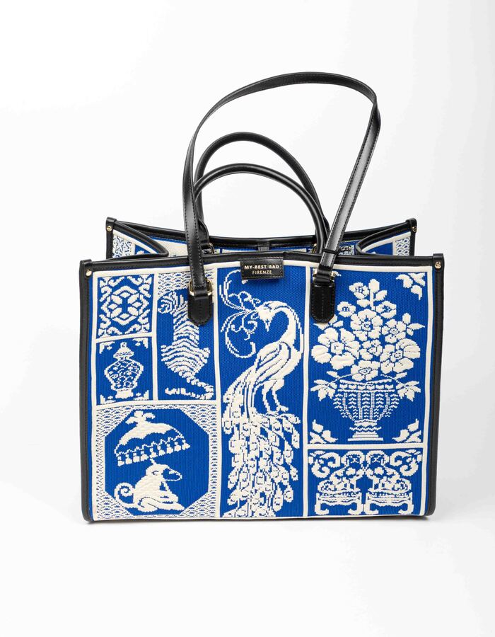Handtas blauw