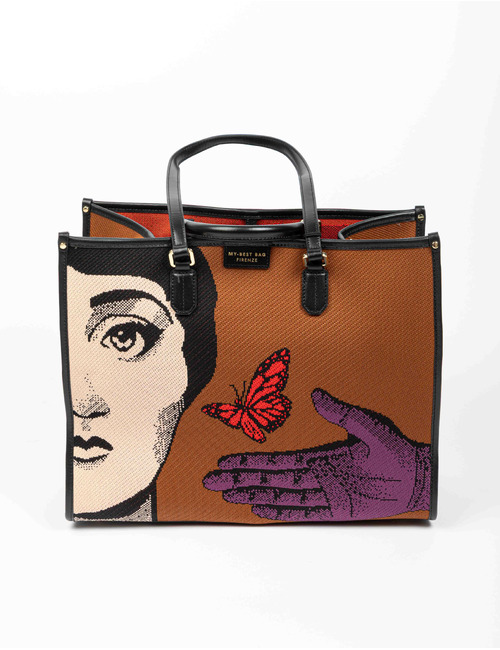 Handtas cognac